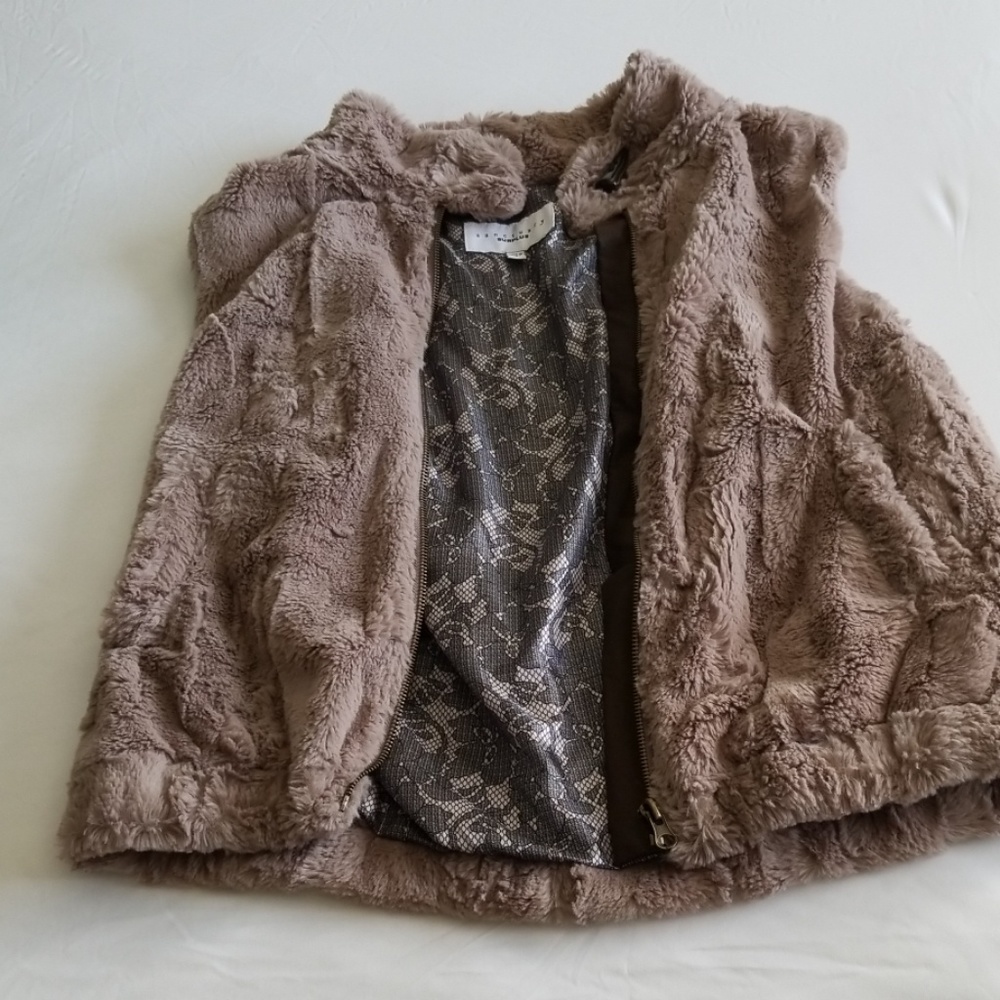 Sanctuary faux fur vest